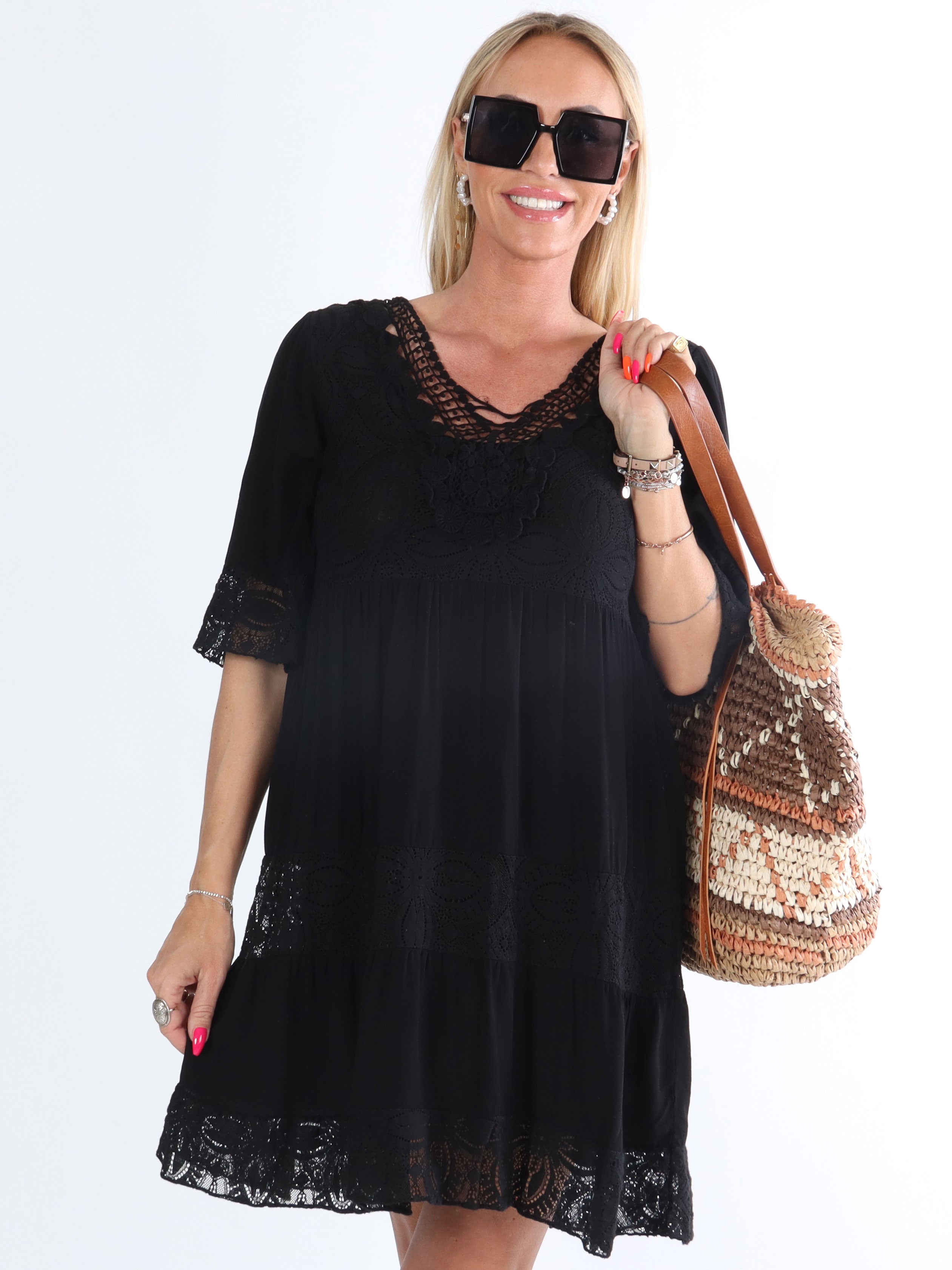 Sasia - Sommerkjole med blonder